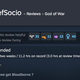 Steam review for God of War on PC reading "so when do we get bloodborne?"
